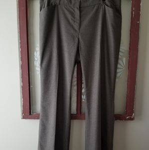 Anne Klein Brown Herringbone Pants sz 14